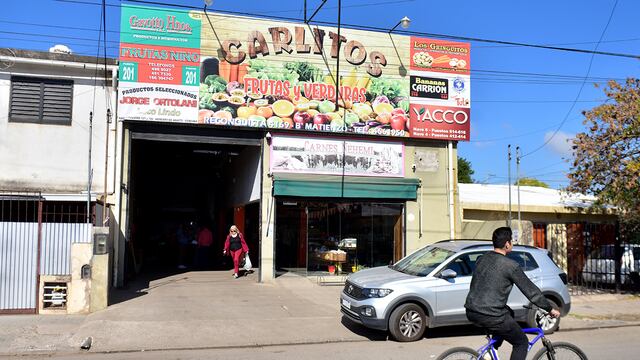 La verdulería de barrio Matienzo de la ciudad de Córdoba, donde ocurrió el robo.