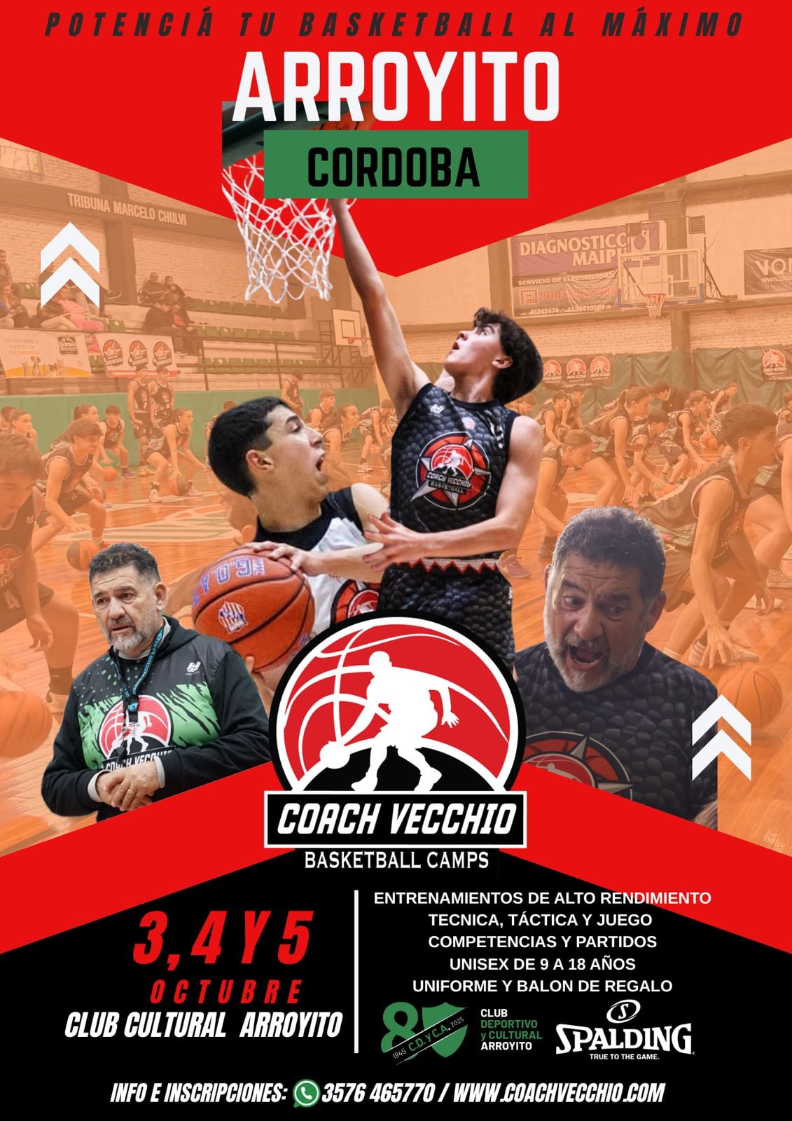 Guillermo Vecchio en Arroyito