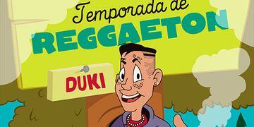 DUKI presenta su nuevo álbum TEMPORADA DE REGGAETON.