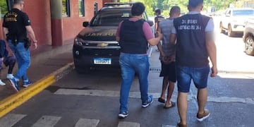 Capturan a un prófugo brasileño en Puerto Iguazú.