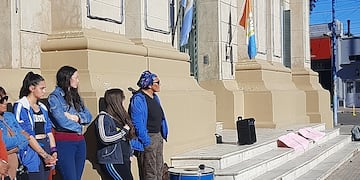 Marcha en Rafaela por el femicidio de la sanjuanina Fabiana Luna