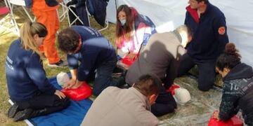 “Carpas saludables” en Puerto Belgrano