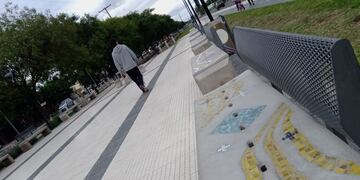 Paseo Rawson en San Rafael.