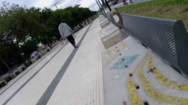 Paseo Rawson en San Rafael.
