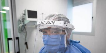 Foto: Ignacio Blanco / Los Andes
cuarentena coronavirus covid medico medicos enfermo enfermero