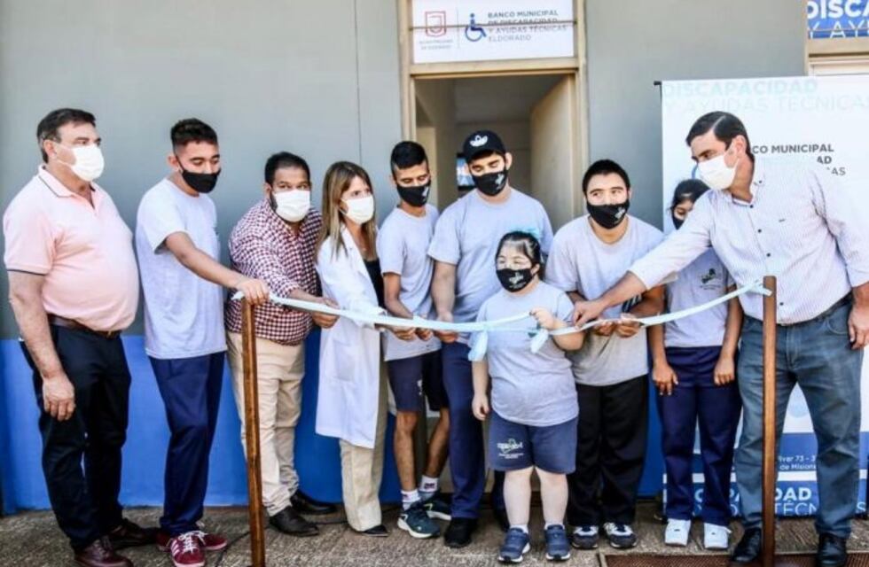 Pusieron en funcionamiento  el Banco Municipal de Discapacidad y Ayudas Técnicas en Eldorado