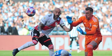 Franco Armani fue clave en la victoria de River.