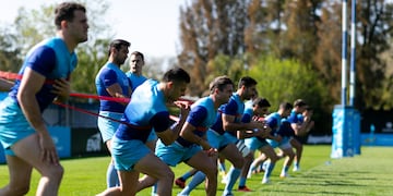 Los Pumas se preparan para jugar con Sudáfrica (Prensa UAR)