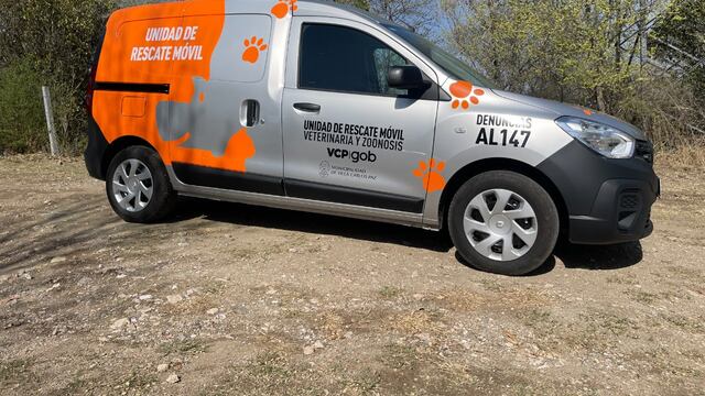 Nueva Unidad de emergencia para mascotas heridas en via publica