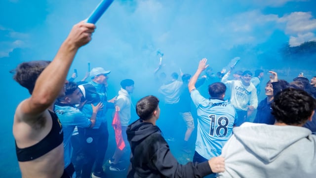 El festejo de la Cuarta de Belgrano que jugará la Copa Libertadores Sub 20 en 2026