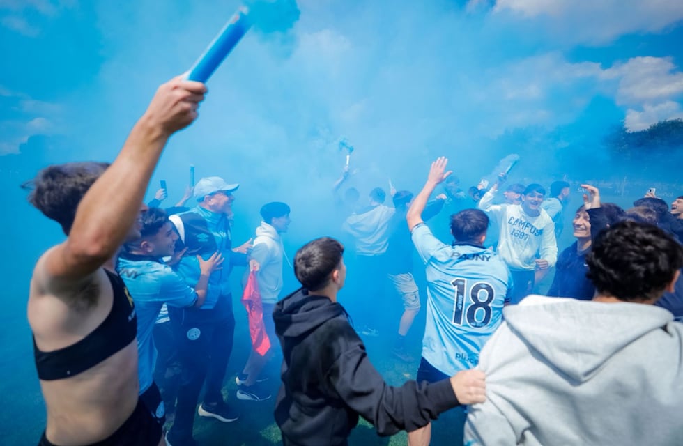 Belgrano es bicampeón en Cuarta de AFA: así lo vivió el DT, con su hijo jugando en Talleres