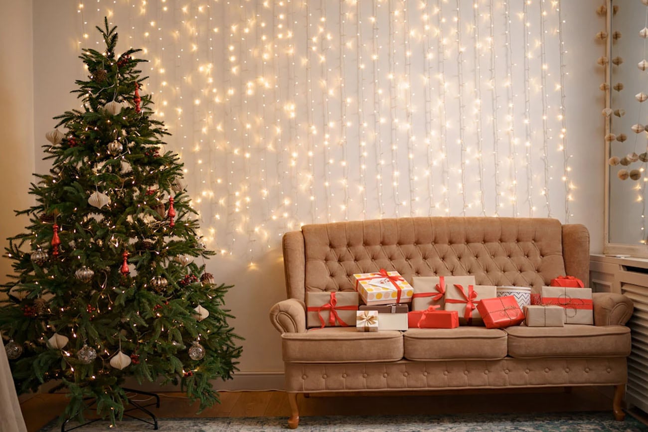 Los colores y el orden en torno al árbol contribuyen a un flujo energético equilibrado, según el Feng Shui.