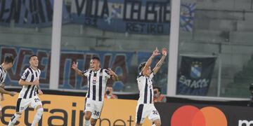 Matías Godoy (38) y Matías Esquivel (32), opciones para reemplazar al lesionado Diego Valoyes en el Talleres-Flamengo (La Voz).