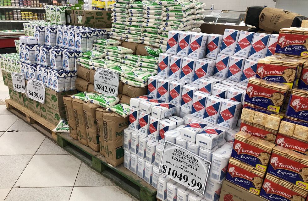 Inflación sin tregua: el azúcar alcanzó un nuevo récord en su precio en Córdoba