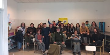 el guardafauna municipal Eduardo Álvarez de visita en Ochandio