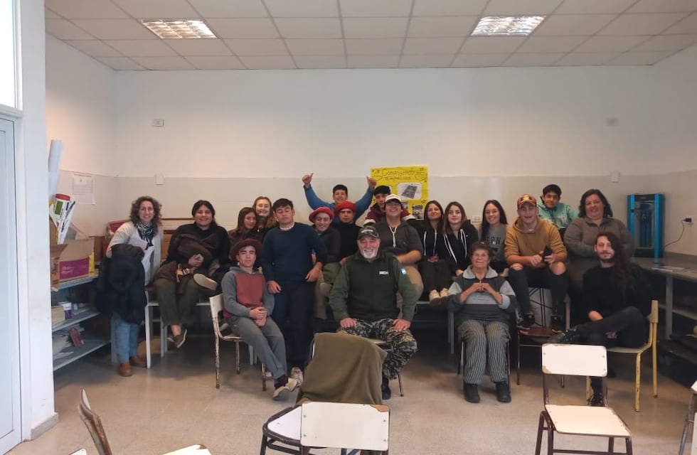 Tres Arroyos: el guardafauna municipal Eduardo Álvarez de visita en Ochandio