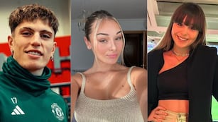 Acusaron a Alejandro Garnacho de serle infiel a su novia y salió al cruce: el contundente mensaje.