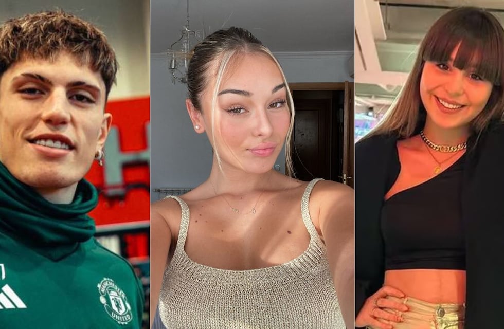 Acusaron a Alejandro Garnacho de serle infiel a su novia y salió al cruce: el contundente mensaje