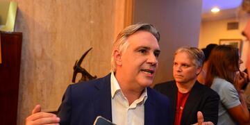 Martín Llaryora arremetió contra los narcotraficantes.