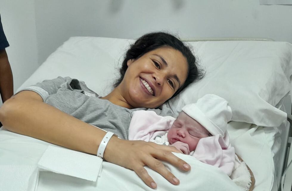 Tres Arroyos tiene su primer bebe del año: Lara Guerra Bauza