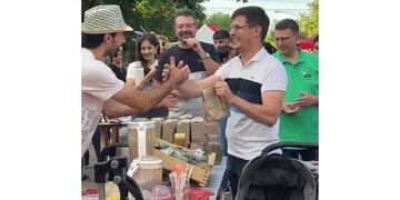 El intendente de Rafaela estuvo en la fiesta del barrio Central Córdoba