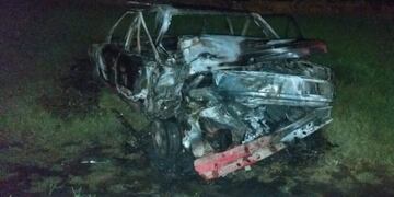 Un choque en cadena en Despeñaderos pudo haber tenido consecuencias más graves (foto AG Noticias).