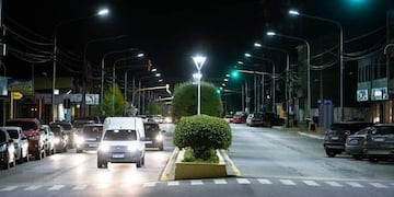 Río Grande se moderniza con luminarias Led