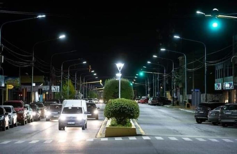 Río Grande se moderniza con luminarias Led