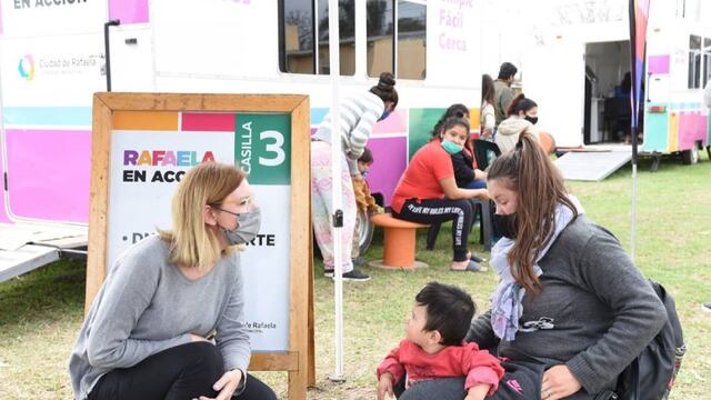 Rafaela en Acción en el CIC del Zazpe