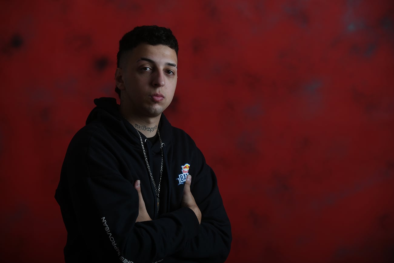 Mecha freestyler rapero argentino procedente de Villa Carlos Paz( Ramiro Pereyra / La voz) 