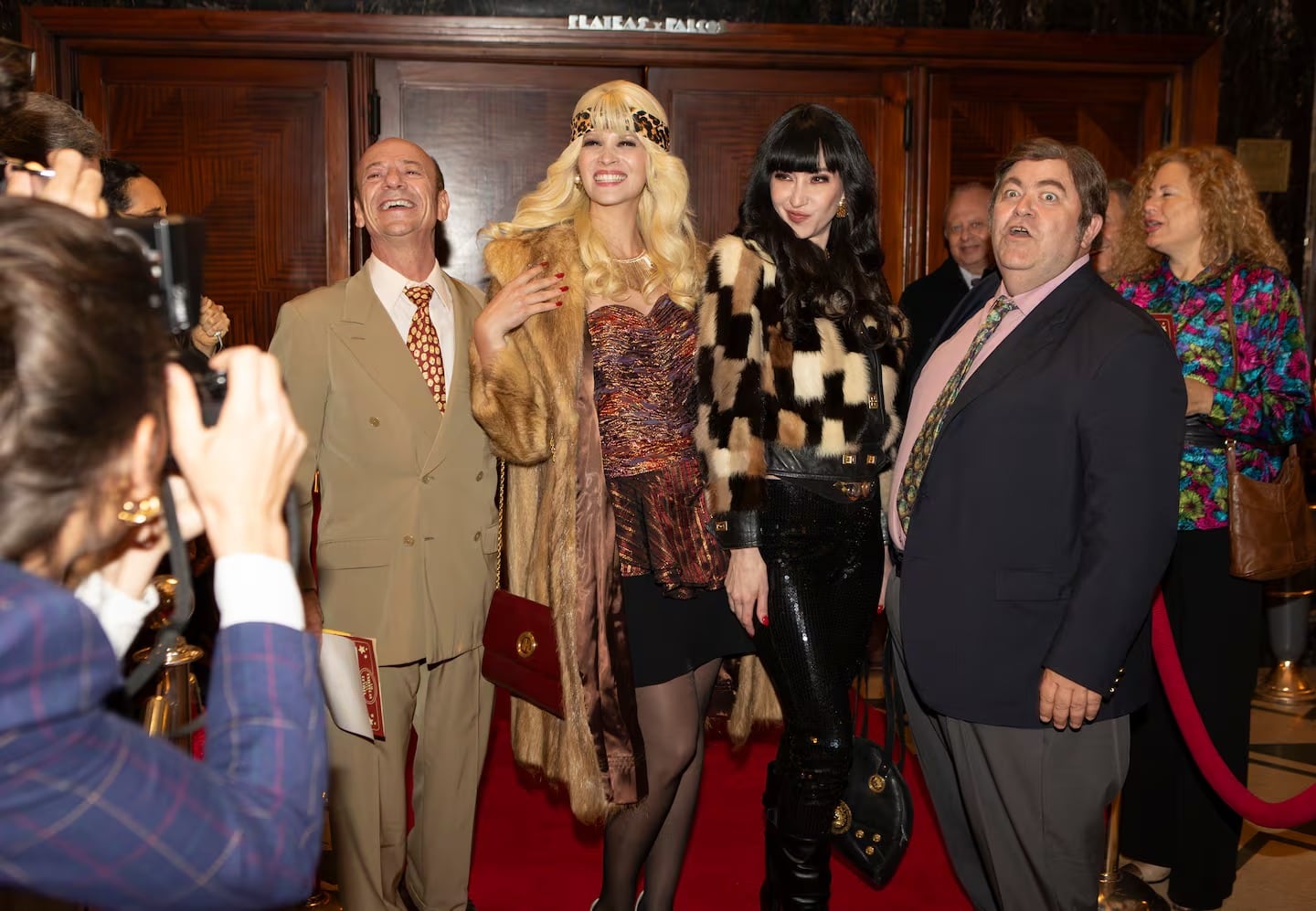 Micaela Riera como Susana Giménez.