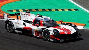 El GR10 Hybrid, ganador con Pechito y sus compañeros de Toyota en Monza.