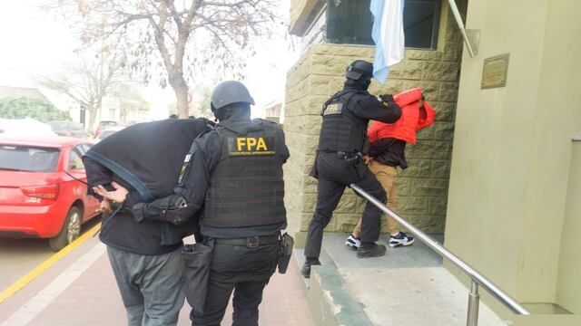 Tres personas fueron detenidas tras el operativo en el departamento de San Justo.