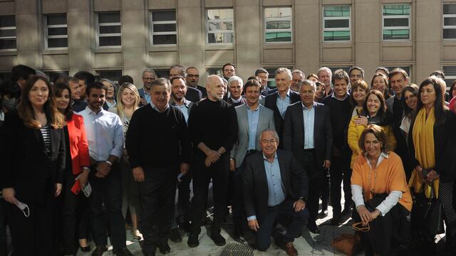 Reunión de Juntos por el cambio en la ciudad de Buenos Aires. (Foto: Federico López Claro)
