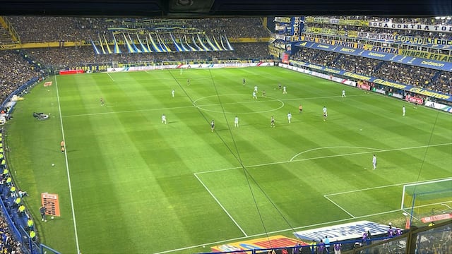 La Bombonera colmada de hinchas de Boca en el partido ante Racing por las semifinales del Clausura de la Liga Profesional