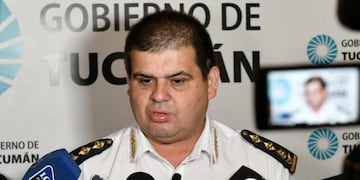 El jefe de Policía, Joaquín Girvau
