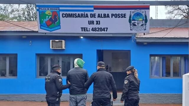 Recapturan al segundo preso que se fugó de la comisaría de Alba Posse.