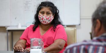 Rosana Esquivel, directora de Comunidades de Pueblos Originarios de Santa Fe