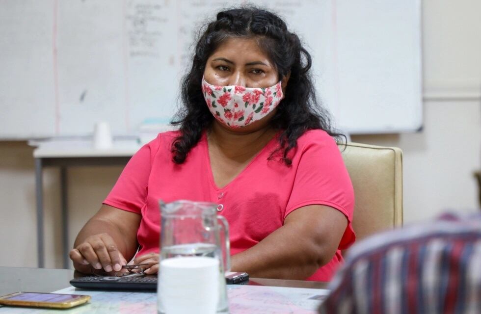 Rosana Esquivel, mujer qom, quedó a cargo de la dirección de Pueblos Originarios de Santa Fe