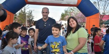 La Plaza Deportiva reunió a toda la familia