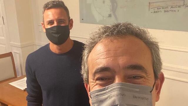 El líder del Partido Creo celebró con su candidato en el Mercado del Patio.