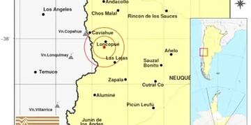 Se produjo un sismo en Neuquén.