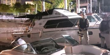 La embarcación fue una de las dos secuestradas por Prefectura Naval Argentina. (MPA)