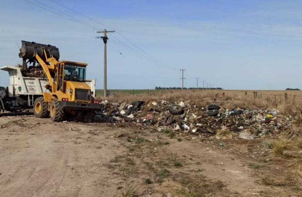 Erradican un microbasural en cercanías a Calderón