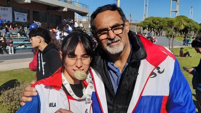 Ludmila Olmos, ganó la primera medalla de Oro para  Coronel Rosales en los Torneos Bonaerenses.