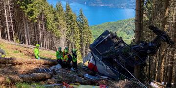 Italia. La zona de la tragedia.