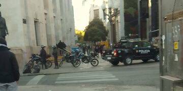 San Martín al 700 fue el epicentro del operativo policial realizado el 31 de mayo de 2022.