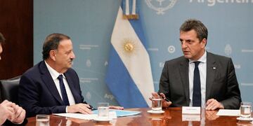 Quintela junto a Massa