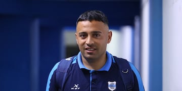 Francisco Molina, el volante ofensivo que defiende los colores de Gimnasia y Esgrima de Jujuy.