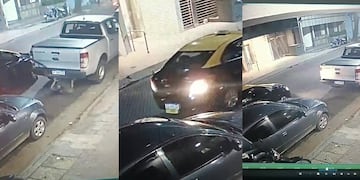 La Municipalidad de Rosario sancionó a un taxista por la denuncia del robo de una rueda de auxilio en la calle.